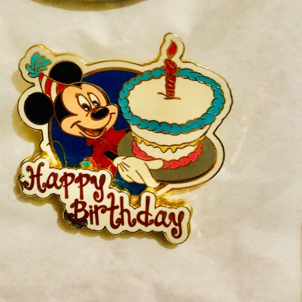 Disney 1 year pin trading anniversary pin
